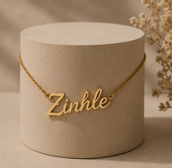 Azania Signature Personalised Name Necklace